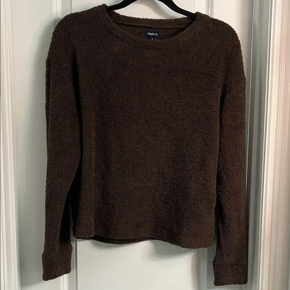 GAP Rich Brown Crew Neck Sweater Size S